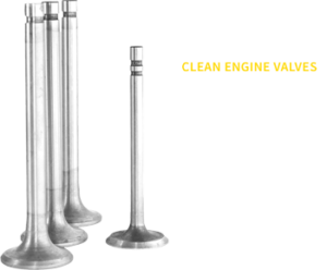 clean engine valve