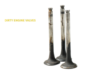 dirty engine valves